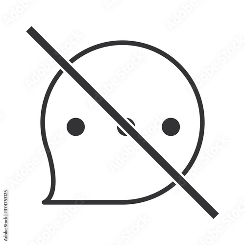 speech disability, no talking, world disability day, silhouette icon design