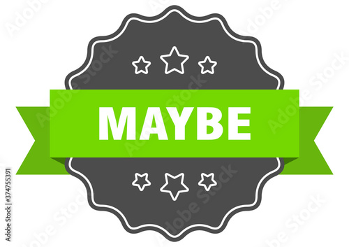 maybe label. maybe isolated seal. sticker. sign