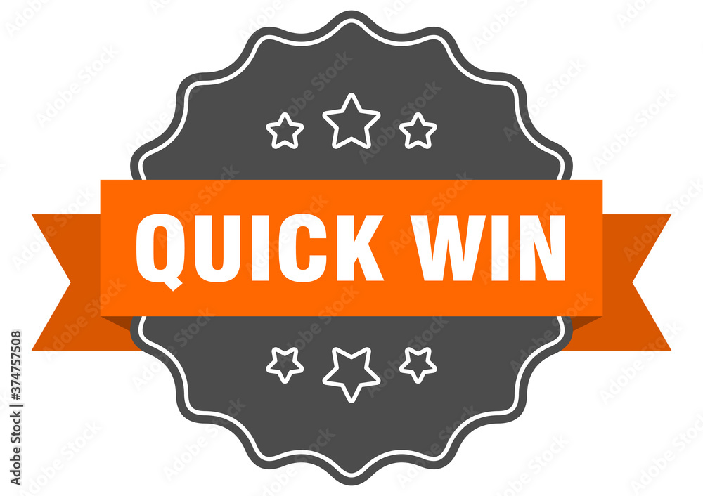 quick-win-label-quick-win-isolated-seal-sticker-sign-stock-vector-adobe-stock