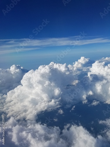 aerial view of clouds 18