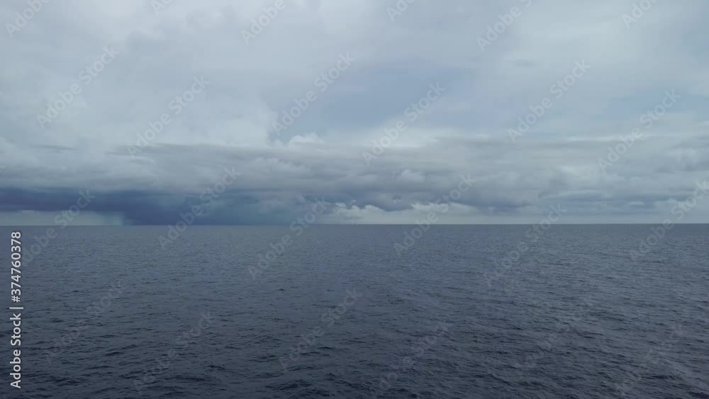 Stormy clouds over dark ocean ready for raining
Stormy clouds over dark ocean ready for raining
