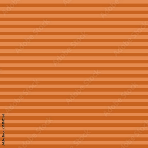 Horizontal striped seamless pattern in orange for fabric, paper, scrapbooking, wrapping