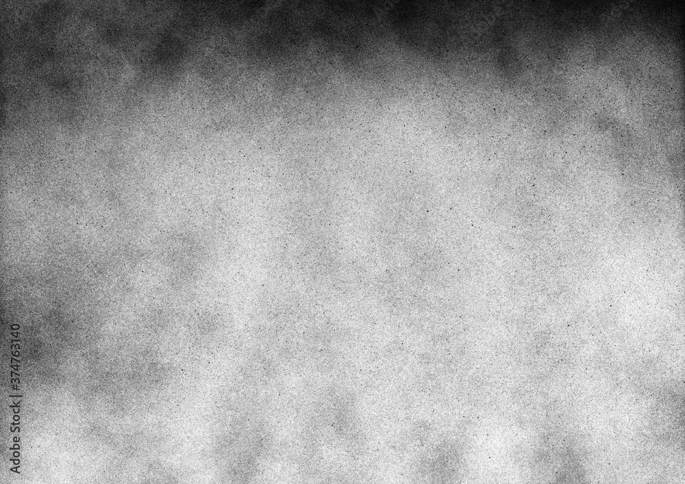 Vintage black and white noise texture. Abstract splattered gradient ...
