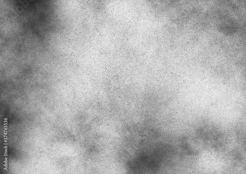 Vintage subtle grit black and white texture. Abstract splattered background for overlay.