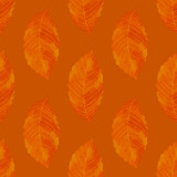 Floral vintage seamless pattern on burnt orange background for fabrics, scrapbooking, wrapping.