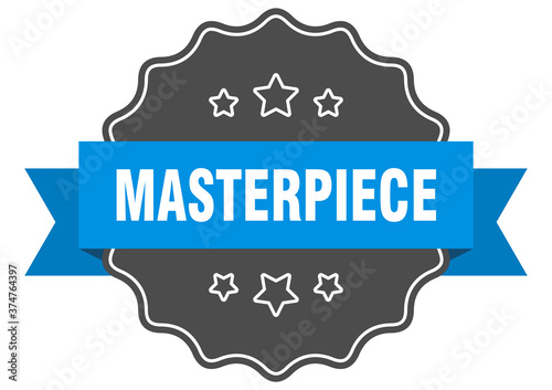 masterpiece label. masterpiece isolated seal. sticker. sign