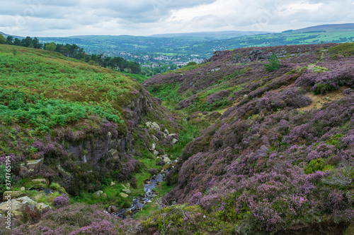 Ilkley Moor in West Yorkshire