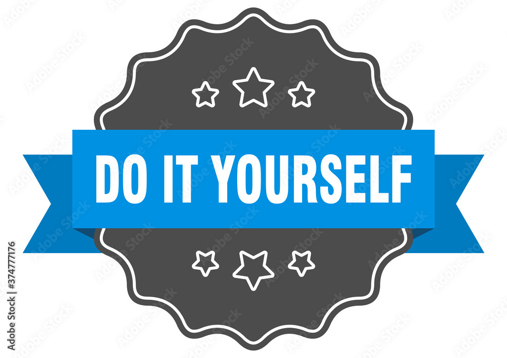 do it yourself label. do it yourself isolated seal. sticker. sign do it yourself label. do it yourself isolated seal. sticker. sign