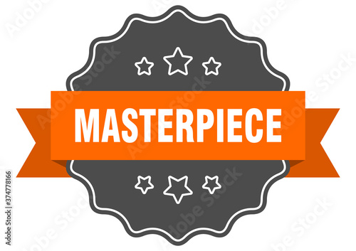 masterpiece label. masterpiece isolated seal. sticker. sign