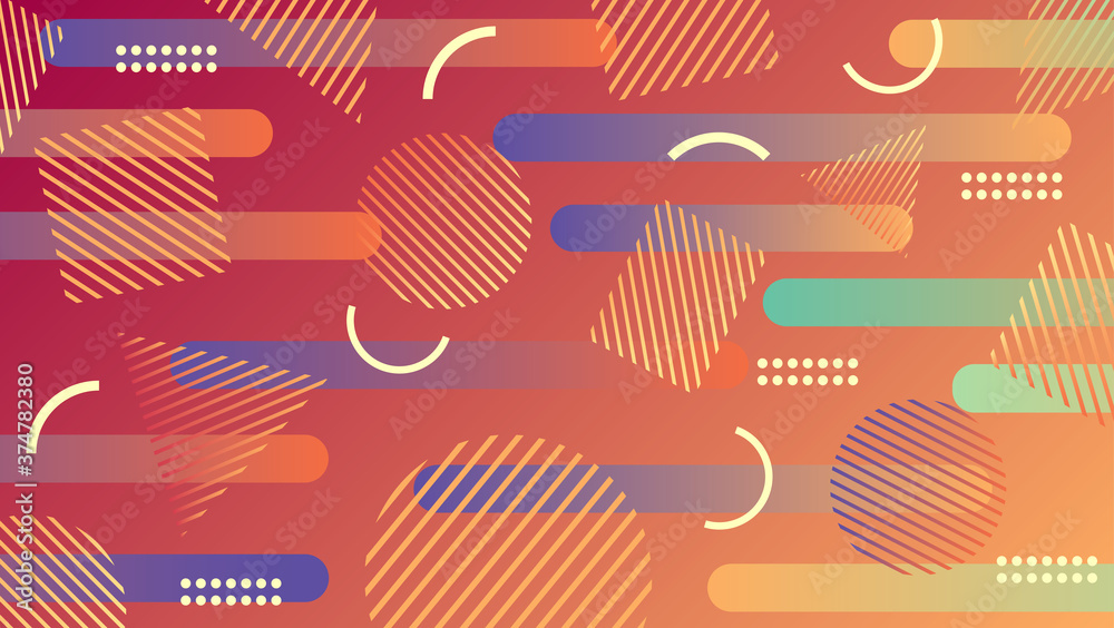 memphis style background vector illustration memphis style background vector illustration