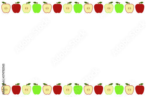 green apples and red apples