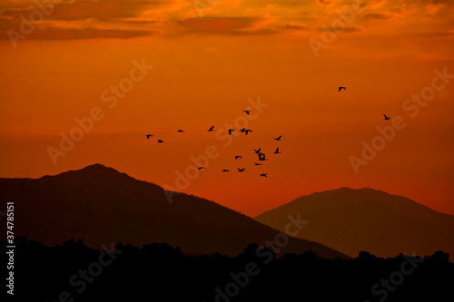 San Loranzo, Honduras. atardecer en San Lorenzo 
