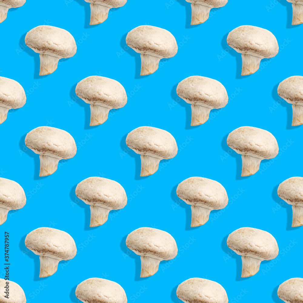 Seamless pattern with champignon. Abstract background Seamless pattern with champignon. Abstract background