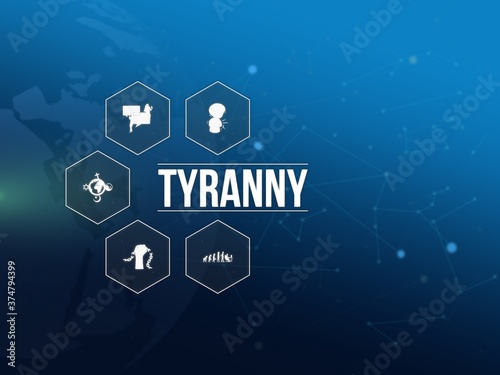 Obraz na płótnie tyranny