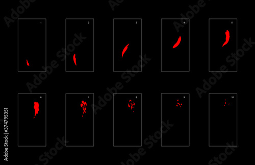 Smoke effect. fire smoke animation sprite sheet. classic fire smoke effect animation for game or cartoon or animation. vector style fire animation effect 1784.