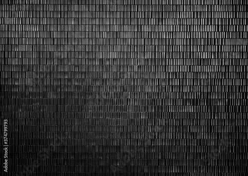 Close-up photo of the mosaic texture.
