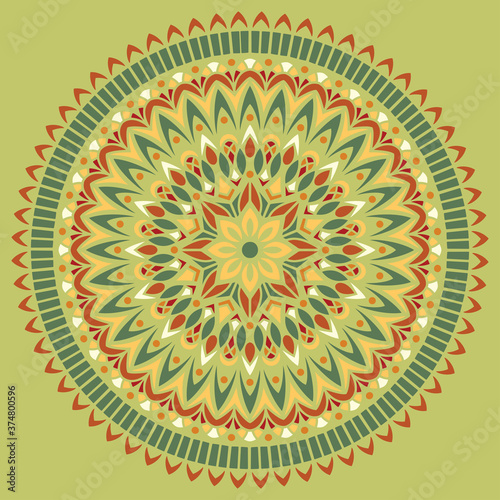 Mandala pattern color Stencil doodles sketch good mood