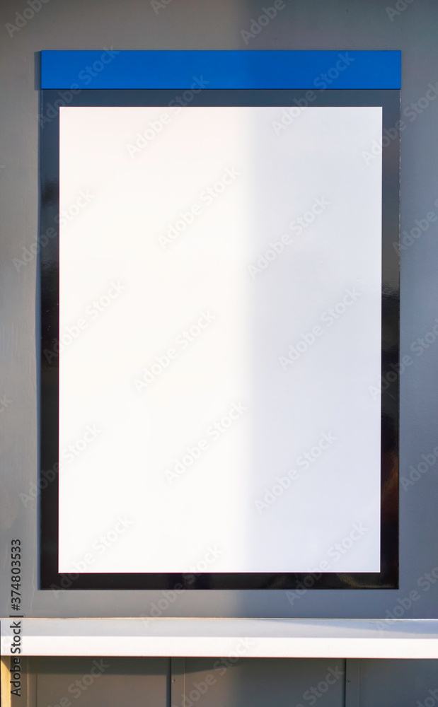 Information Board or Notice Board with Copy Space. Information Board or Notice Board with Copy Space.