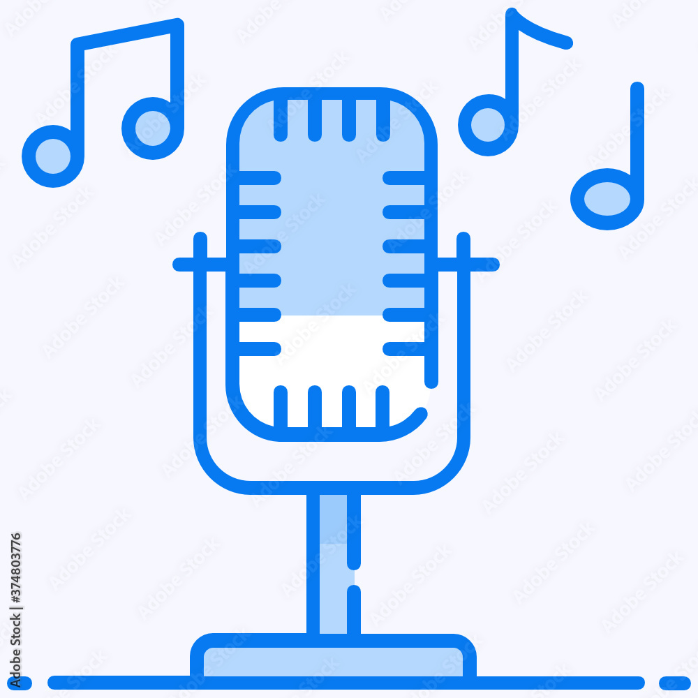 Vector of microphone with music note, audio marketing concept
Vector of microphone with music note, audio marketing concept