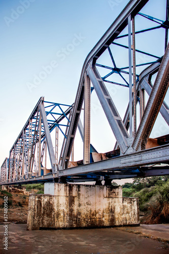 railroad bridge building © Kenji