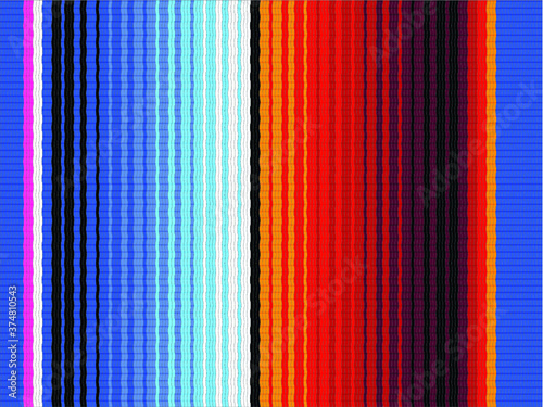 mexican serape design. colorful background pattern