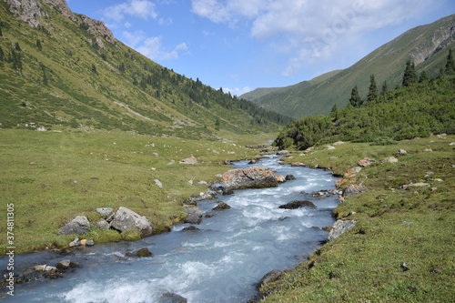 Fototapeta Naklejka Na Ścianę i Meble -  river in the mountains