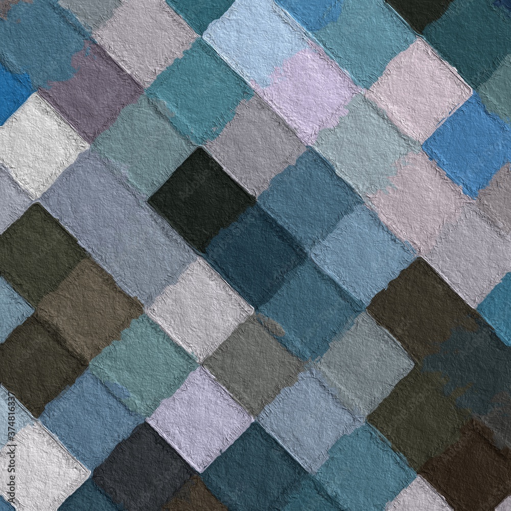 colorful abstract mosaic with a rough texture background. Sweet color square pattern background. Picture for creative wallpaper or design art work. Backdrop have copy space for text. colorful abstract mosaic with a rough texture background. Sweet color square pattern background. Picture for creative wallpaper or design art work. Backdrop have copy space for text.