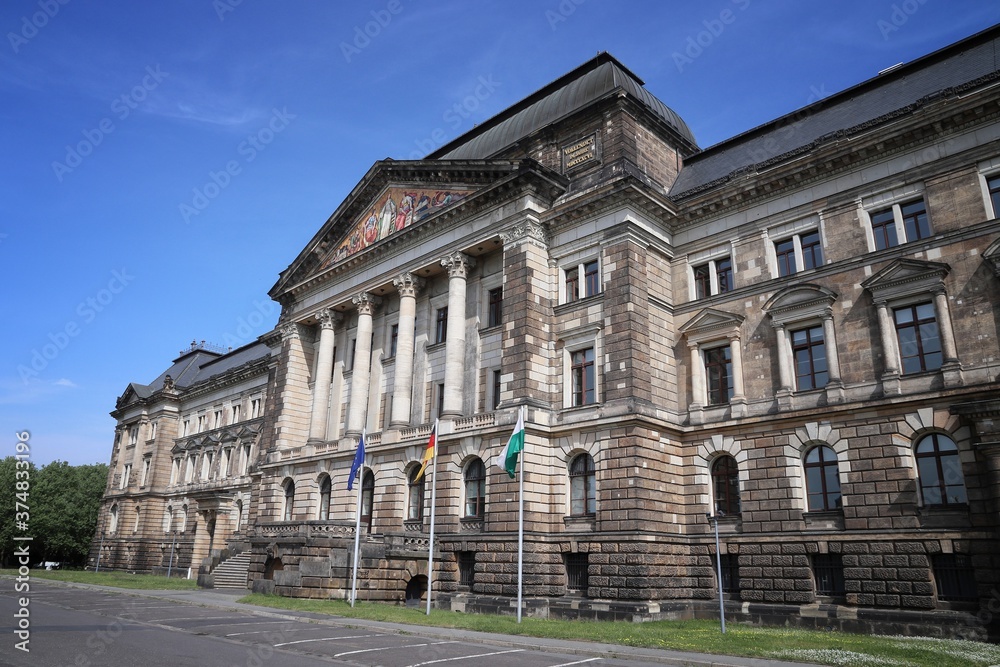 Naklejka premium Dresden city, Germany