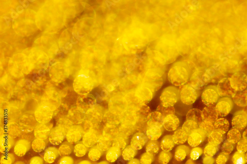 Gold bokeh as abstract background.