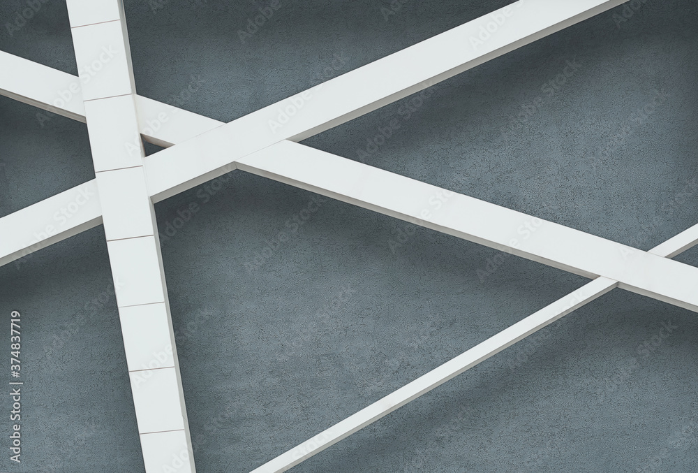 Fototapeta premium Abstract piece of architecture