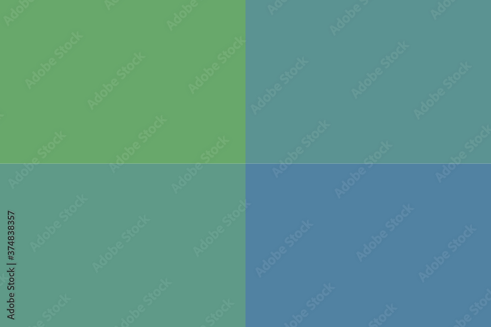 Blue and green wallpaper. Vector picture. Simple background.