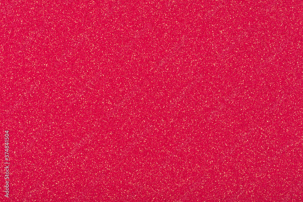 Fototapeta premium Glitter background in awesome new red colour, your perfect Christmas red texture for new style.