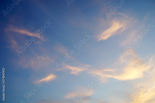 Morning sky and the clouds for Background.  © apisitwilaijit29