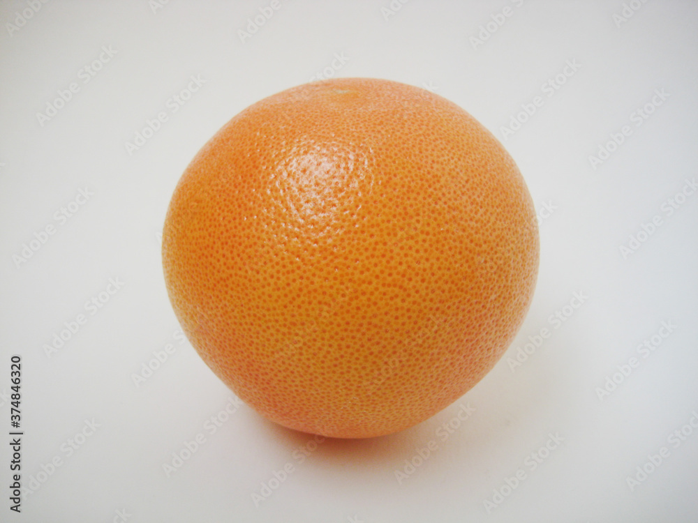  orange on white background