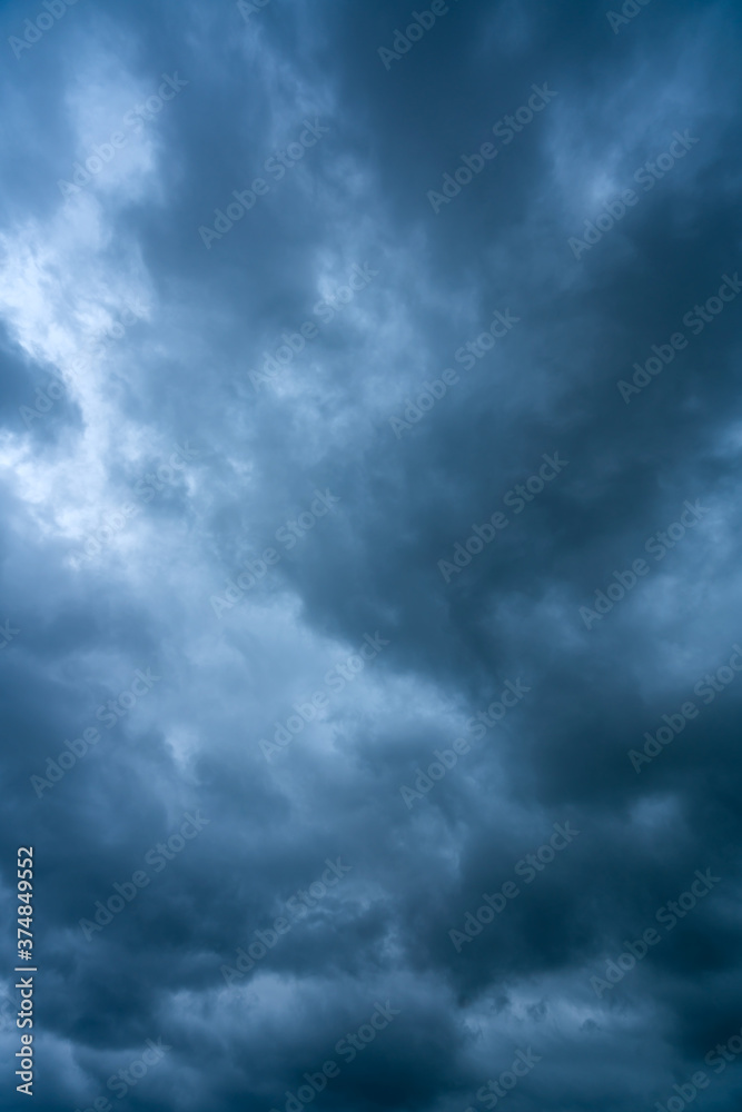 Dark thunderstorm clouds Dark thunderstorm clouds