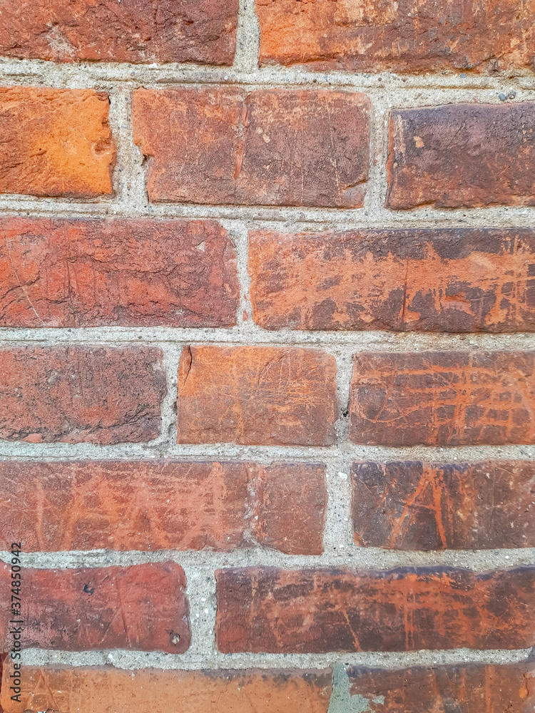 Fototapeta premium red brick wall