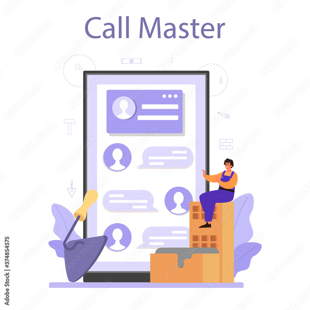 Concrete finisher builder online service or platform. Concrete finisher builder online service or platform.