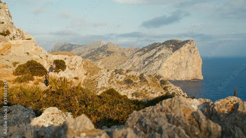 mountain peaks, Mallorca, Cap De Formentor, Mallorca, Balearic islands, Spain. High quality photo mountain peaks, Mallorca, Cap De Formentor, Mallorca, Balearic islands, Spain. High quality photo