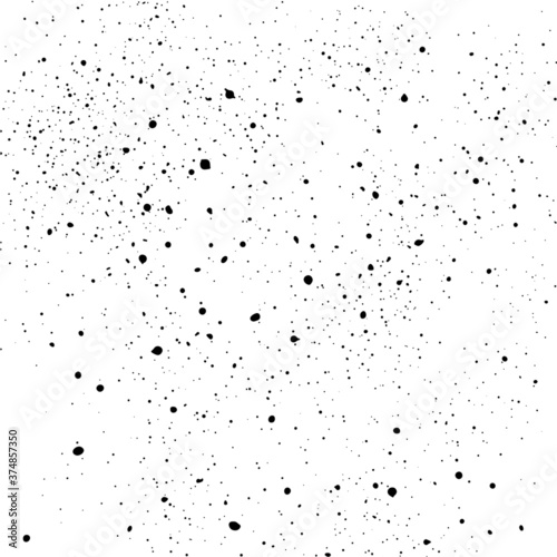 Vector abstract simple pattern for your game or background. Dots, spots and freckles photo