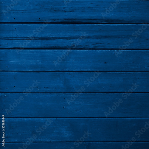 Classic blue vintage wood texture background