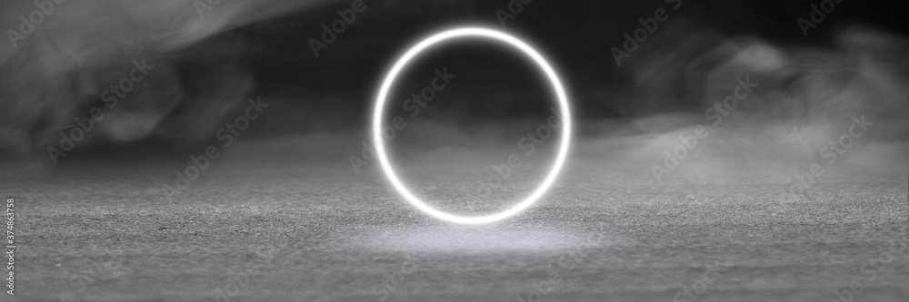 Lightning circle. Synth wave and retro wave, vaporwave futuristic aesthetics. Glowing neon style. Horizontal wallpaper, background. Stylish flyer for ad, offer, bright colors and smoke neoned effect. Lightning circle. Synth wave and retro wave, vaporwave futuristic aesthetics. Glowing neon style. Horizontal wallpaper, background. Stylish flyer for ad, offer, bright colors and smoke neoned effect.