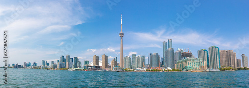 Photography Toronto Skyline Panoramic View Canada