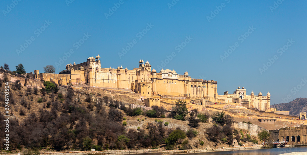 Amer fort near Jaipur, Rajasthan, Indi