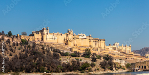 Amer fort near Jaipur, Rajasthan, Indi