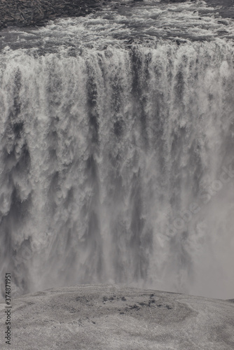 Dettifoss waterfall in the northern part of iceland