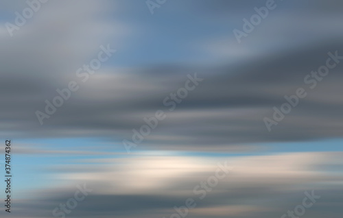 Clouds in motion blur © misu