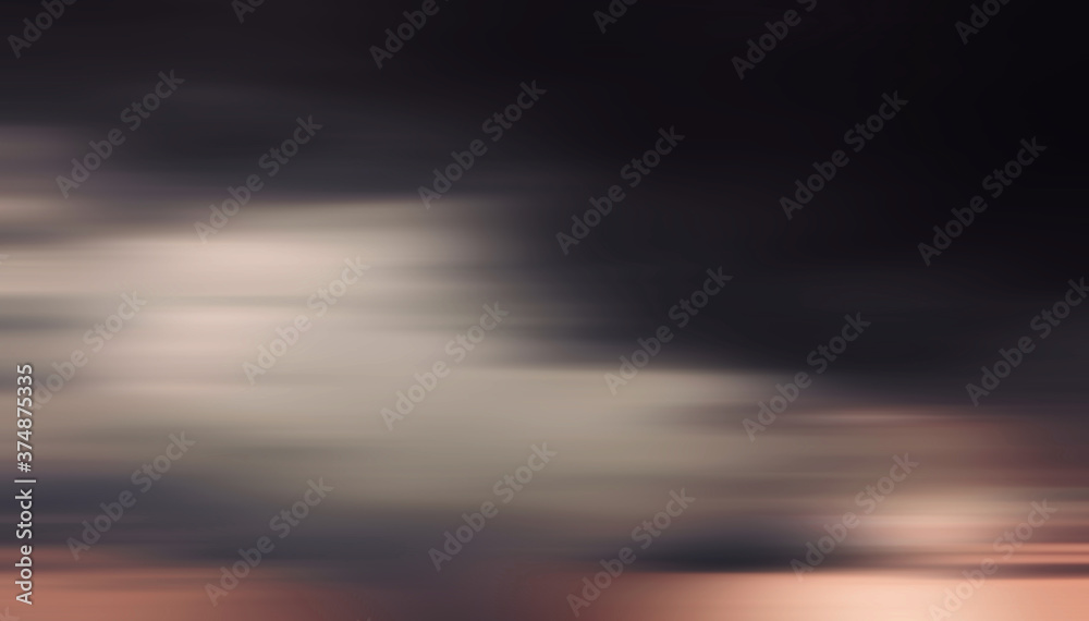 Clouds in motion blur Clouds in motion blur