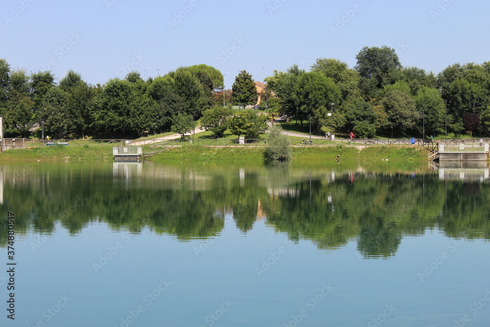 beautiful view and reflection of a lake beautiful view and reflection of a lake