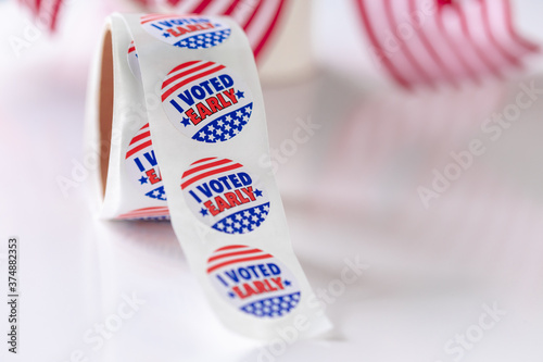 I Voted by Mail Elections Stickers