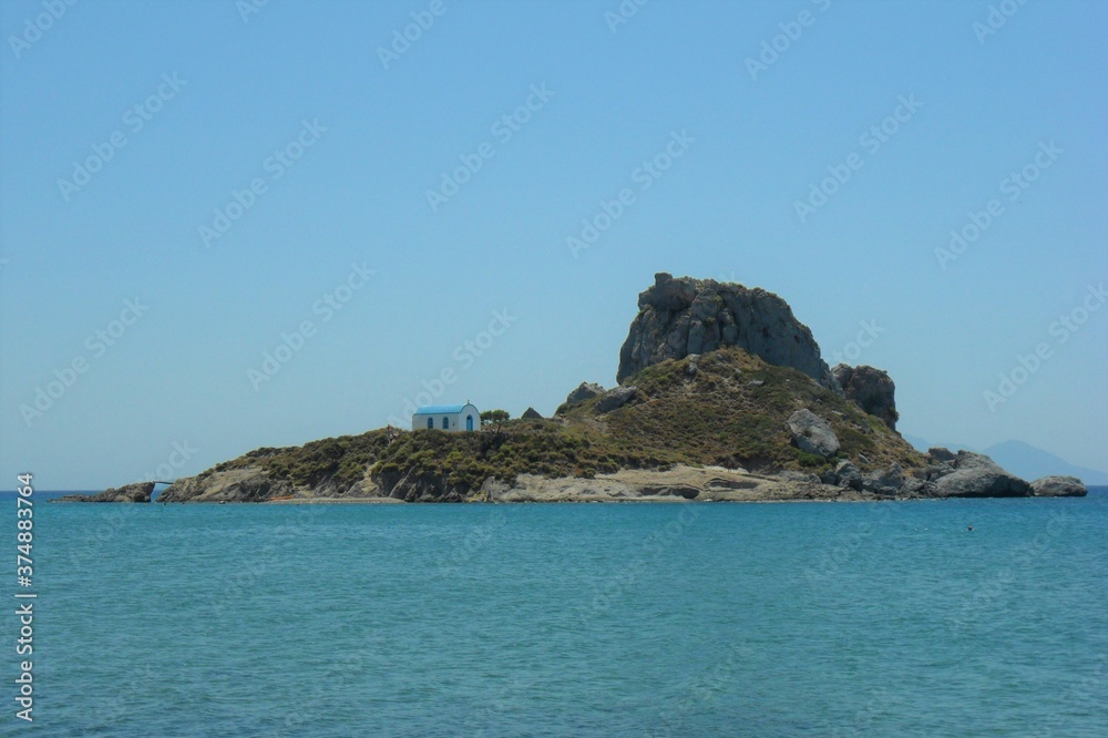 Tiny Island off the Coast, Island of Kos Tiny Island off the Coast, Island of Kos